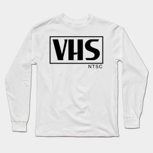 VHS NTSC Long Sleeve T-Shirt